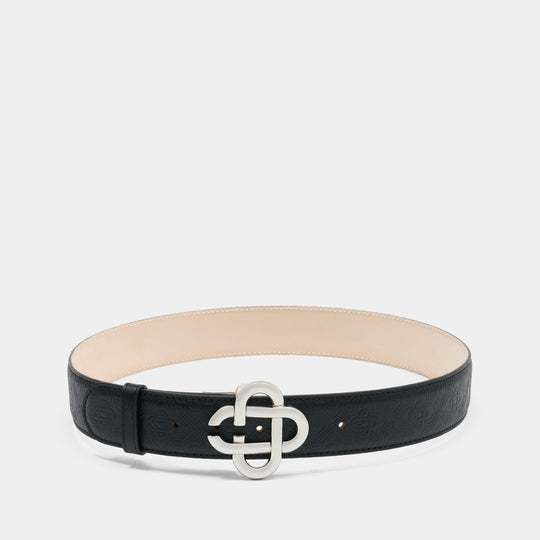 Ceinture Monogram CC - Casablanca - Cuir - Noir