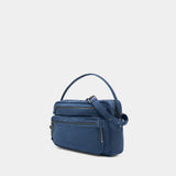 Sac Porté Épaule Camero Camera V - Acne Studios - Cuir - Bleu