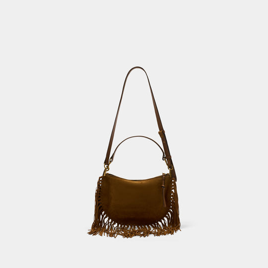 Sac À Bandoulière Oskan Soft Zip - Isabel Marant - Cuir - Marron