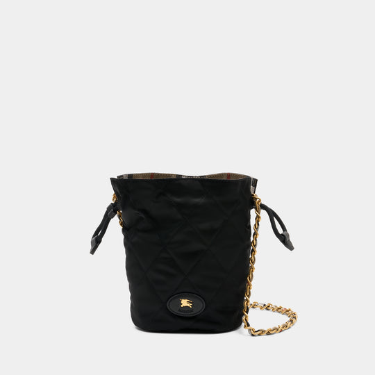 Cabas Ls Horseshoe Mini - Burberry - Synthétique - Noir