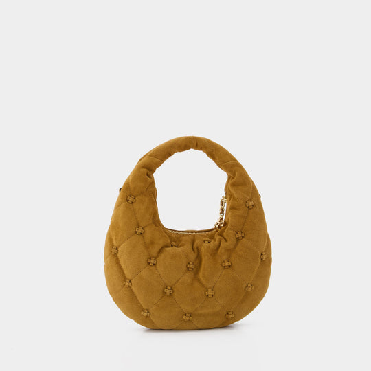 Sac Porté Épaule Bunny Knot Top Zip - Tory Burch - Cuir - Marron