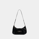 Sac Porté Épaule Pamela - Balenciaga - Cuir - Noir