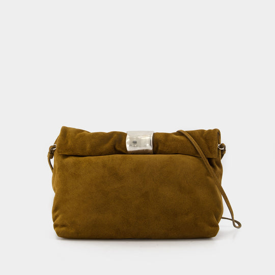 Pochette Cuff - Staud - Cuir - Kaki