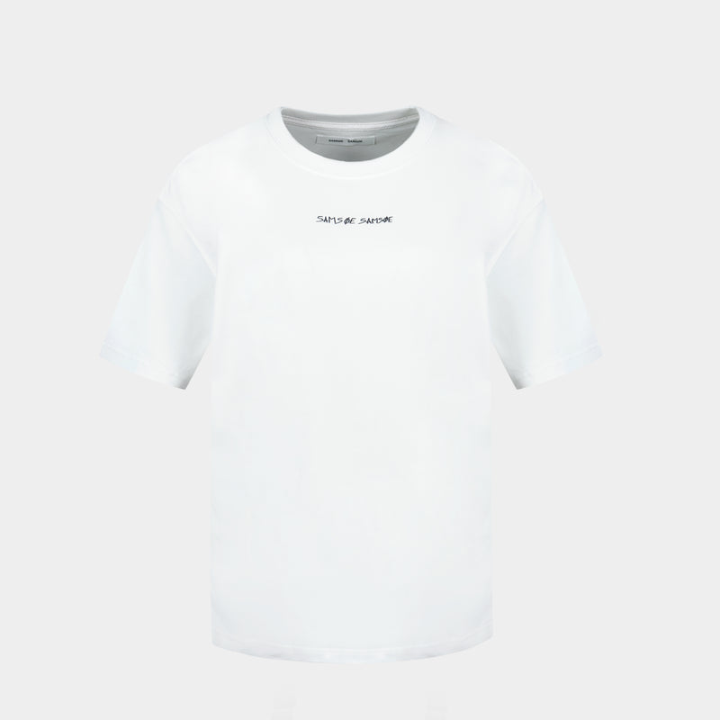 T-Shirt Sadinner - SAMSØE SAMSØE - Coton - Blanc