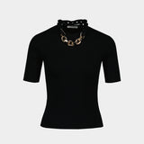 Cardigan - Rabanne - Coton - Noir