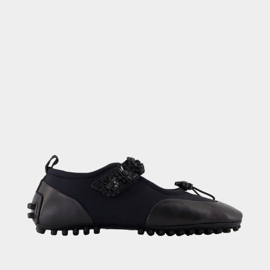 Mary Jane Bess - CECILIE BAHNSEN - Synthétique - Noir