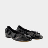 Ballerines Brielle - CECILIE BAHNSEN - Cuir - Noir