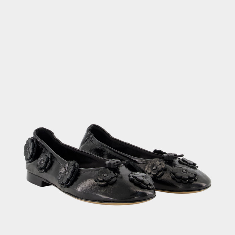 Ballerines Brielle - CECILIE BAHNSEN - Cuir - Noir