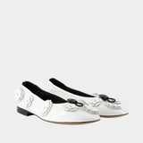 Ballerines Brielle - CECILIE BAHNSEN - Cuir - Blanc