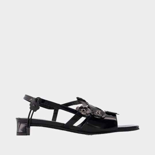Sandales Cbarna Box - CECILIE BAHNSEN - Cuir - Noir