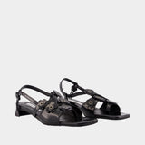 Sandales Cbarna Box - CECILIE BAHNSEN - Cuir - Noir