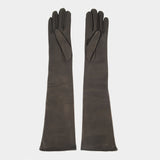 Gants Long Patch - Coperni - Cuir - Noir