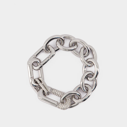 Bracelet Pop J Marc Pave - Marc Jacobs - Métal - Argenté