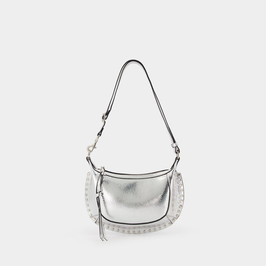 Sac Porté Épaule Oskan Moon - Isabel Marant - Cuir - Argenté