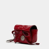Sac À Main Multipocket Crinkled Patent - Acne Studios - Cuir - Rouge