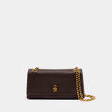 Sac À Bandoulière The Dual Chain Mini - Marc Jacobs - Cuir - Marron