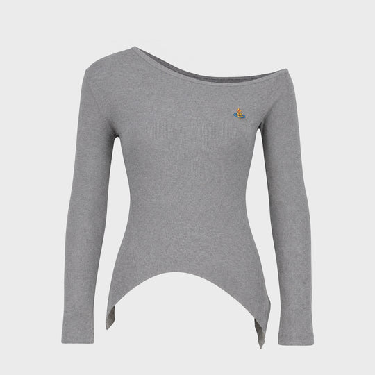 T-Shirt Ls Orgy - Vivienne Westwood - Synthétique - Gris