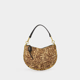 Pochette Oskan Soft Zip - Isabel Marant - Cuir - Marron