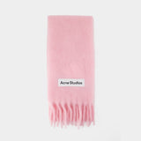 Écharpe - Acne Studios - Laine - Rose