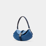 Sac À Main B Kat - Ganni - Coton - Bleu