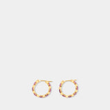 Boucles D'oreilles Warwick - Vivienne Westwood - Métal - Doré
