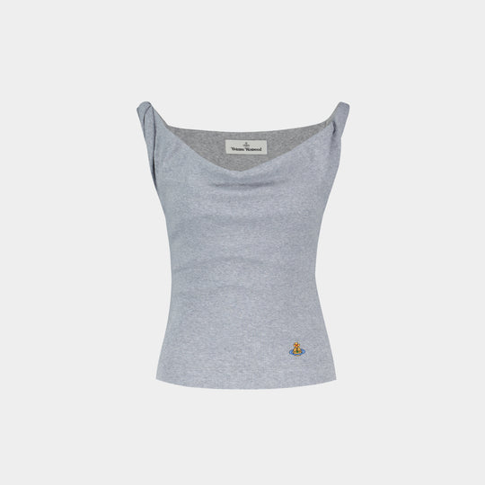 Top Anna - Vivienne Westwood - Coton - Gris