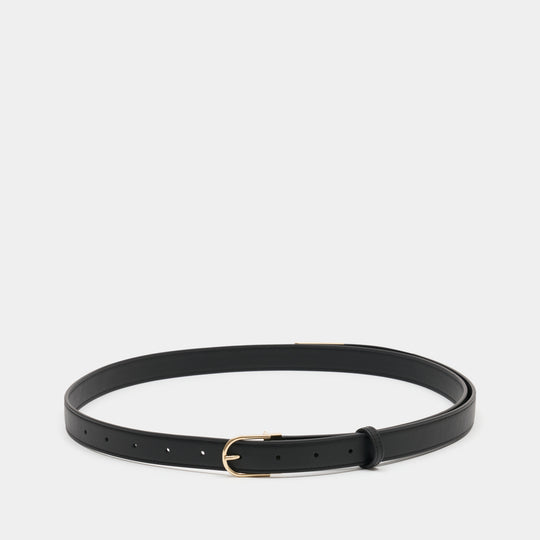 Ceinture Dorian B Finite - Victoria Beckham - Cuir - Noir