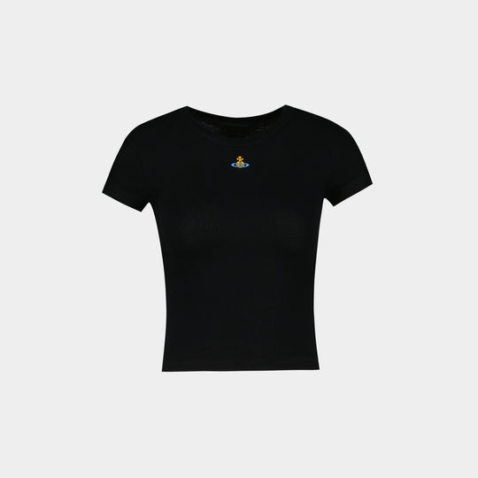 T-Shirt Baby Peru' - Vivienne Westwood - Viscose - Noir