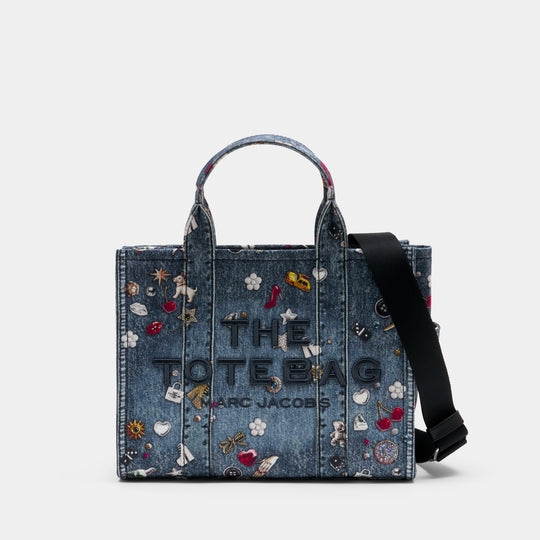 The Medium Tote - Marc Jacobs - Coton - Bleu