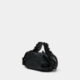 Sac Porté Épaule Mini Biker Frill - Simone Rocha - Cuir - Noir