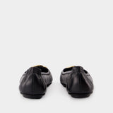 Ballerines Minnie Travel - Tory Burch - Cuir - Noir