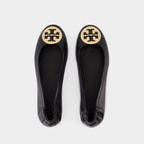 Ballerines Minnie Travel - Tory Burch - Cuir - Noir