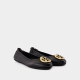 Ballerines Minnie Travel - Tory Burch - Cuir - Noir