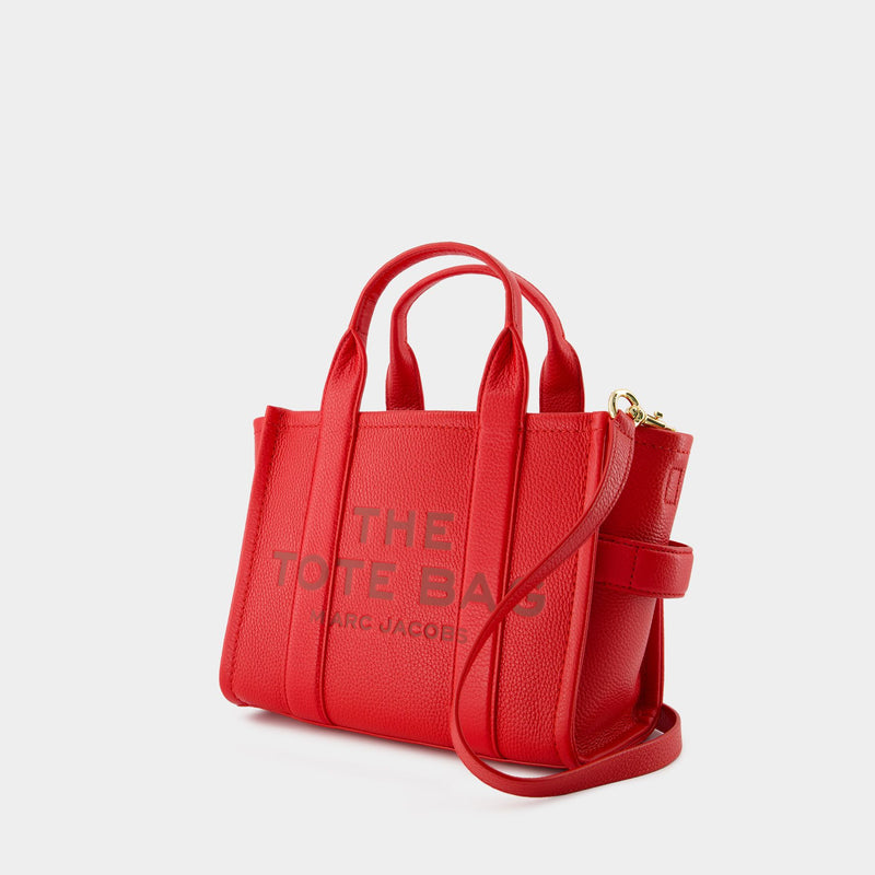 The Small Tote - Marc Jacobs - Cuir - Rouge