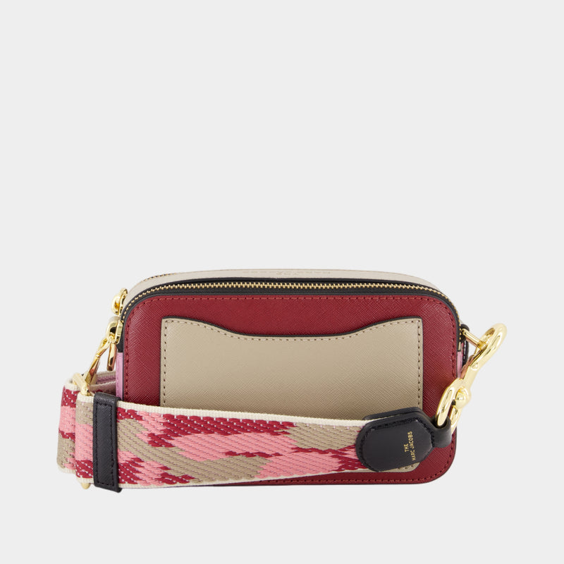 Sac À Bandoulière The Snapshot - Marc Jacobs - Cuir - Rouge