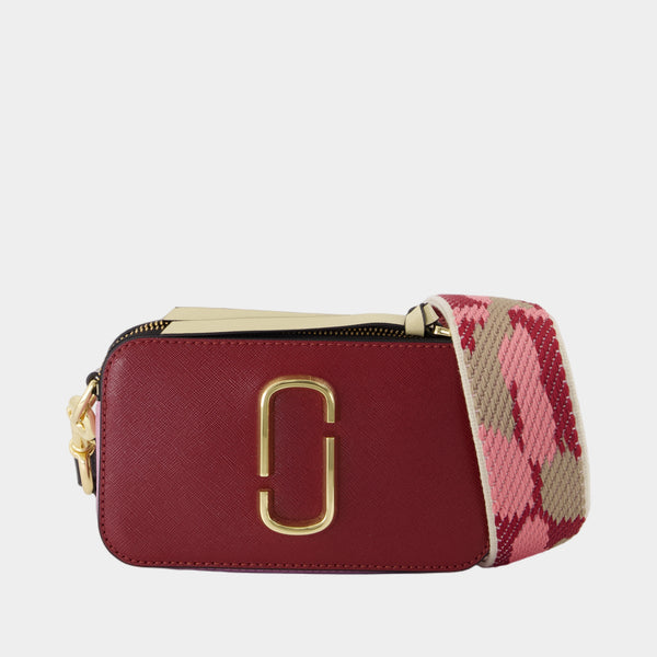 Sac À Bandoulière The Snapshot - Marc Jacobs - Cuir - Rouge