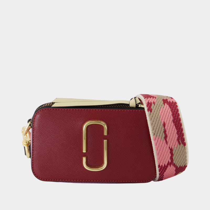 Sac À Bandoulière The Snapshot - Marc Jacobs - Cuir - Rouge