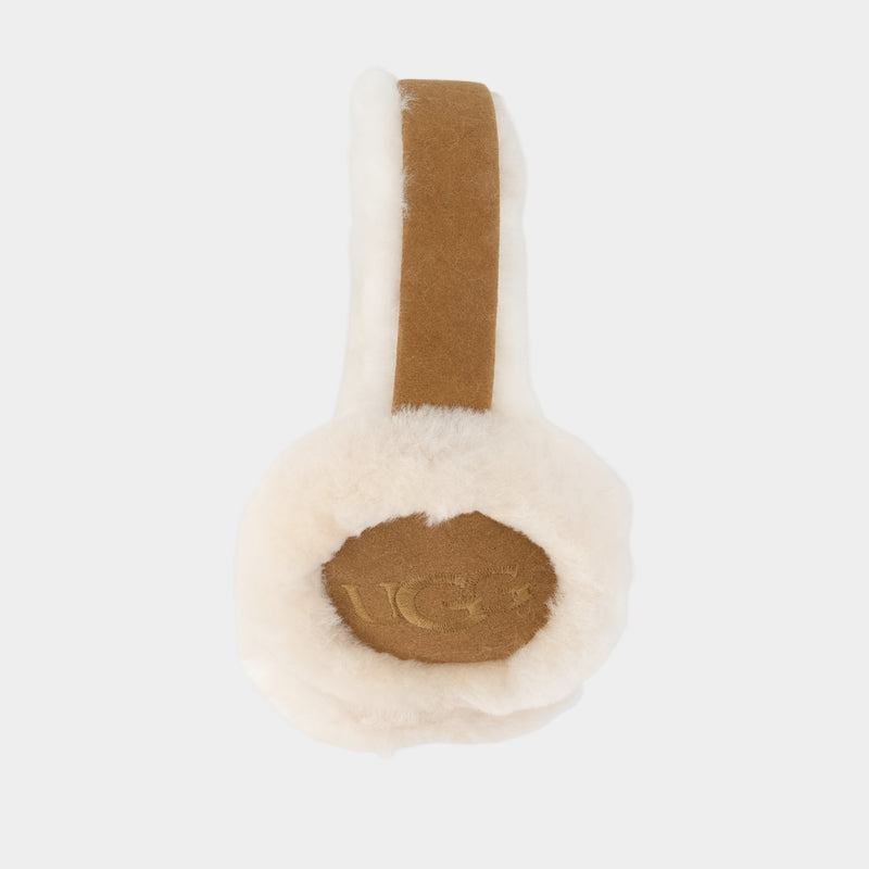 Cache Oreilles W - UGG - Cuir - Marron