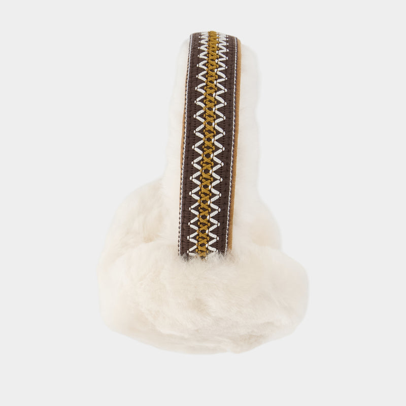 Cache Oreilles Tasman - UGG - Cuir - Beige