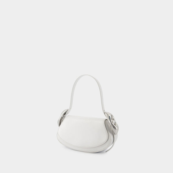 Sac À Main Small Flap - Alexander Wang - Cuir - Blanc