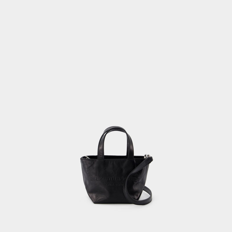 Cabas Punch Mini - Alexander Wang - Cuir - Noir