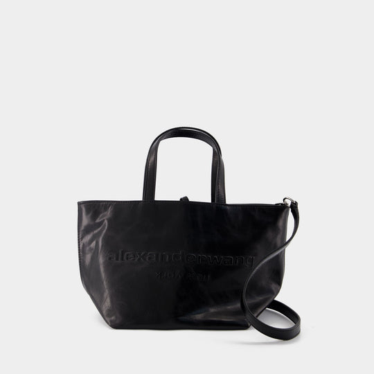 Cabas Punch Small - Alexander Wang - Cuir - Noir