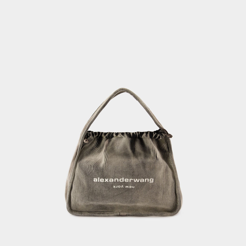 Sac Porté Épaule Ryan Large - Alexander Wang - Coton - Noir