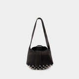 Sac Porté Épaule Rex Medium - Alexander Wang - Cuir - Noir