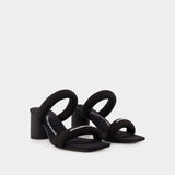 Sandales Jax Tubular - Alexander Wang - Nylon - Noir