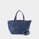 Cabas Punch Small - Alexander Wang - Coton - Bleu