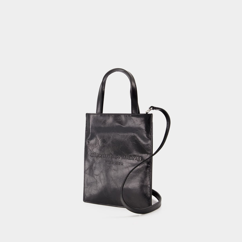 Cabas Pinch Small - Alexander Wang - Cuir - Noir