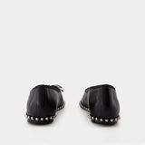 Ballerines Lina Ballchain - Alexander Wang - Cuir - Noir