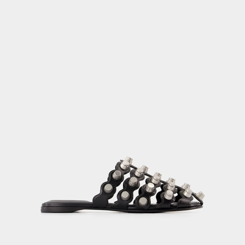 Mules Rexa Cage - Alexander Wang - Cuir - Noir