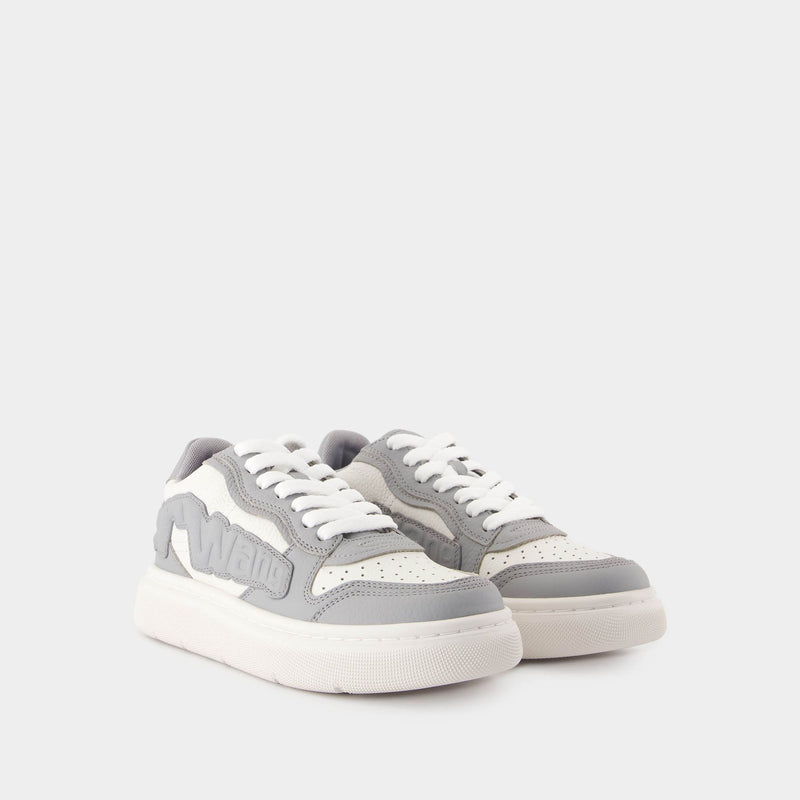 Baskets Puff - Alexander Wang - Cuir - Gris